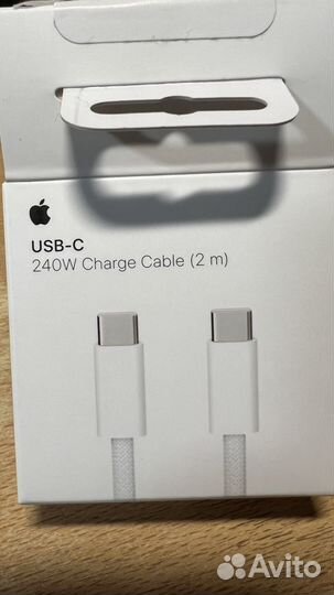 Кабель Apple 240W USB-C Charge Cable 2m Оригинал
