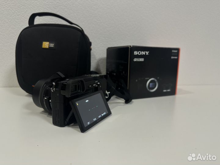 Sony a6300 kit 16-50 + сумка и карта памяти