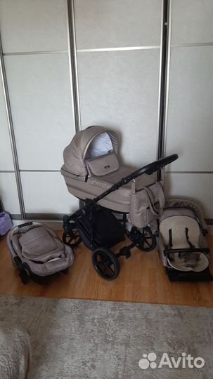 Коляска adamex rimini 3 в 1