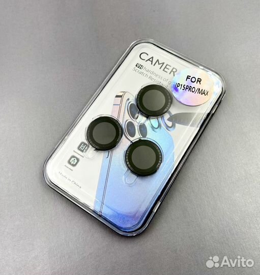 Защитное стекло на камеру iPhone 15 Pro/15 Pro Max