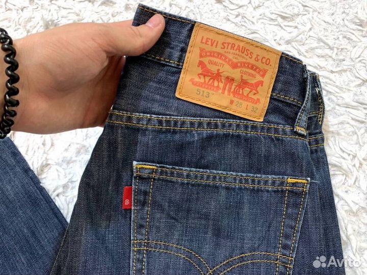 Джинсы Levis 513 W28 L32