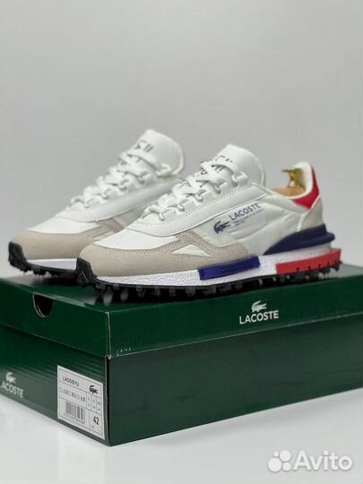 Кроссовки Lacoste Elite бежевые 3