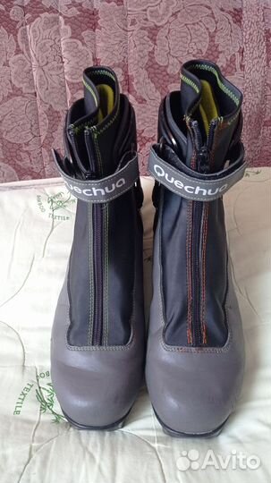 Лыжные ботинки коньковые quechua