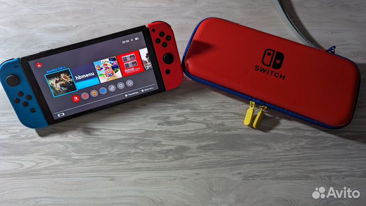 Nintendo switch oled прошитая 512