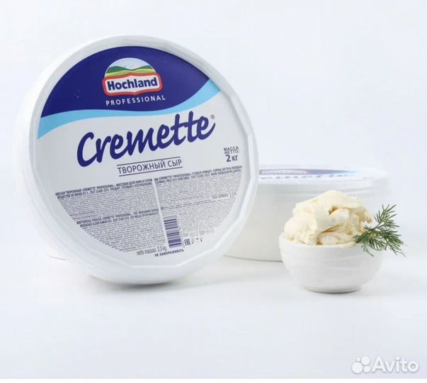 Сыр творожный Hochland Kremette