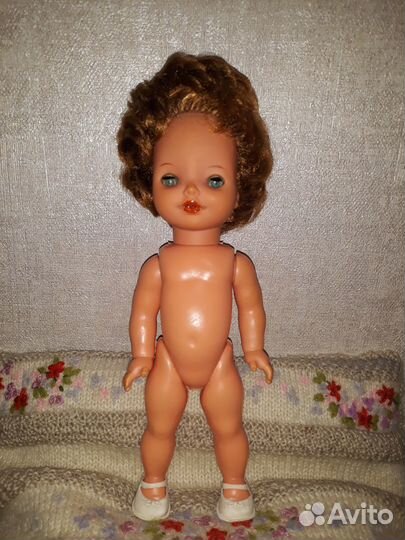 Винтажная кукла ГДР. Высота 24 см. Номерная