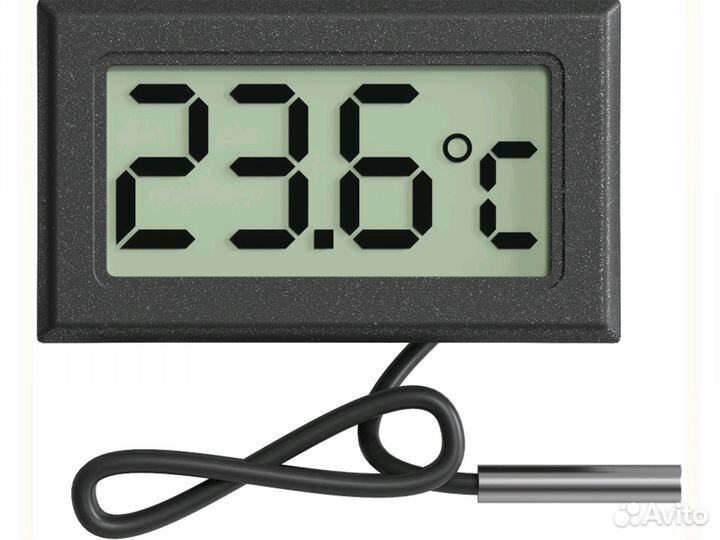 Цифровой термометр с выносным датчиком -50Cдо+110C