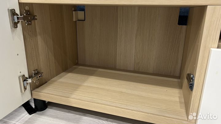 Тумба под телевизор IKEA белая