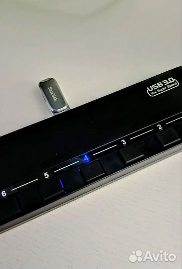 USB концентратор HUB ginzzu 7 порт