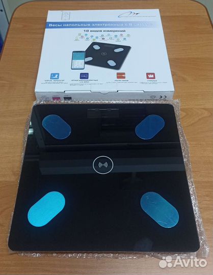 Электронные напольные весы с Bluetooth 18измерений