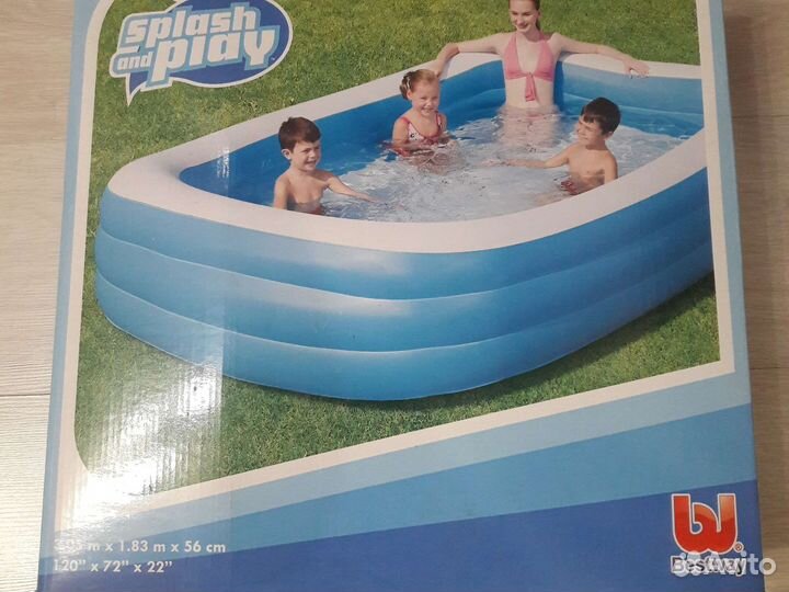 Надувной бассейн bestway бронь