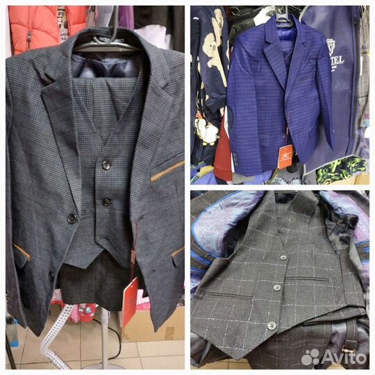 Школьный / нарядный костюм на мальчика от 86 разм