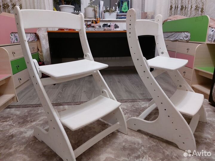Детский растущий стул конек горбунок