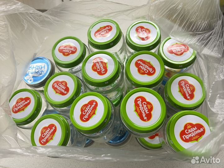 Банки из под детского питания