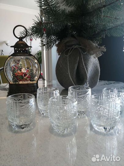 Хрустальные рюмки СССР