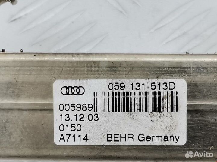 Охладитель EGR / Радиатор EGR Audi A4 B6 2004