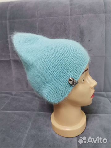 Шапка из пуха норки ручной работы