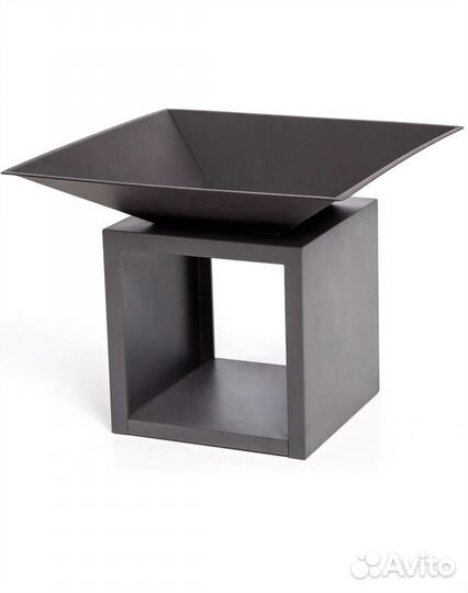 Очаг для костра чаша костровая новая с дровницей