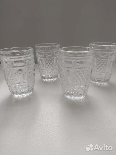 Хрустальные фужеры рюмки стопки СССР