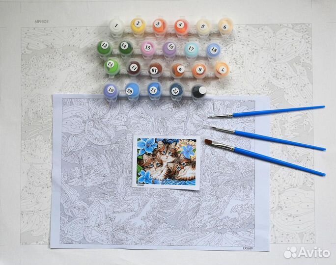 Картина по номерам