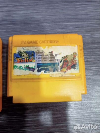 Картриджи для Денди TV Game из 90-х