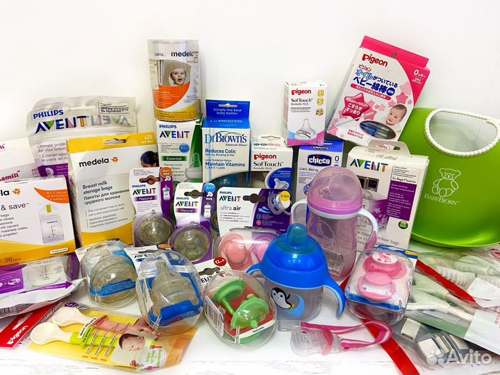 Бутылочки пустышки соски Avent новые