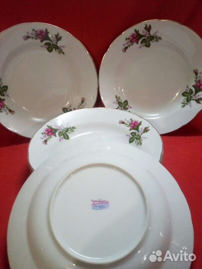 Фарфоровые тарелки Япония/советское время