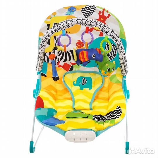 Pituso Шезлонг Olivia Африка (вибр.,звук)