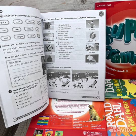 Набор Super Minds 4 + Super grammar 4