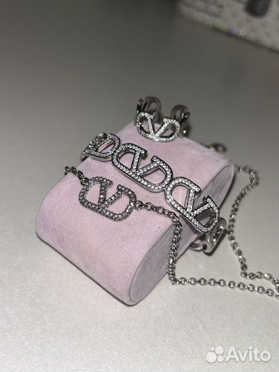 Valentino Garavani клмплект украшений