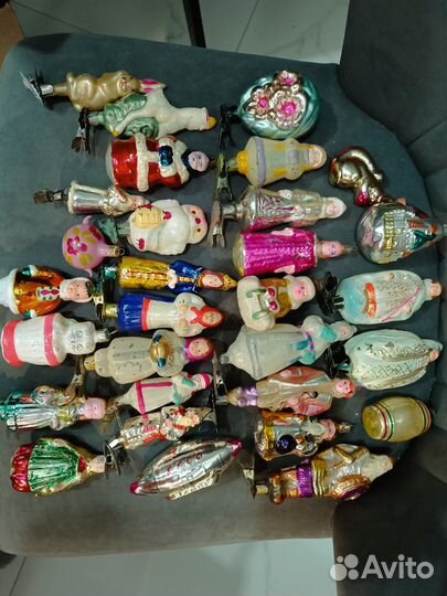 Елочные игрушки СССР