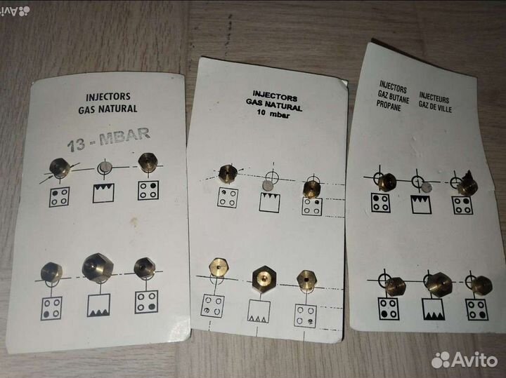 Жиклеры для газовых плит