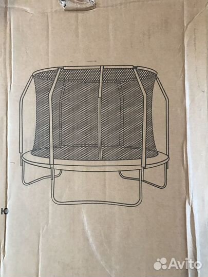 Батут Sport Elite с защитной сеткой внутрь, 1,83м