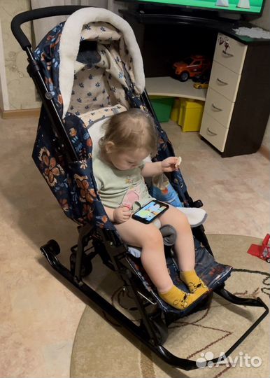 Санки-коляска Ника 7-5