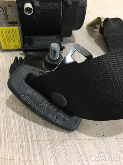 Ремень безопасности задний левый Mercedes Benz