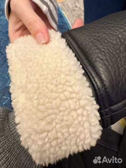 Дубленка Twinset S натуральная кожа и мех