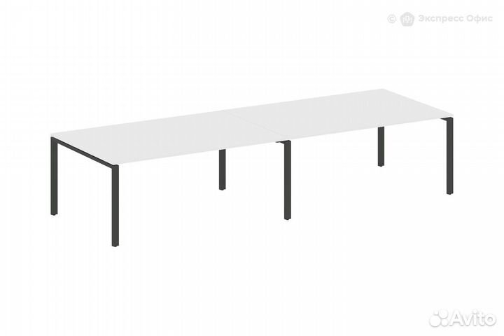 Стол для переговоров (2 столешницы) Metal system s