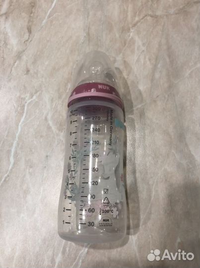 Бутылочка nuk новая