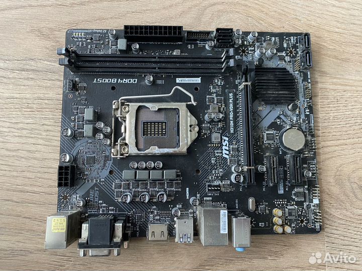 Материнская плата h310m pro-vdh plus (ms-7c09)