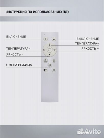 Новая Люстра Seven Fires 240 Вт, с пультом (LED)