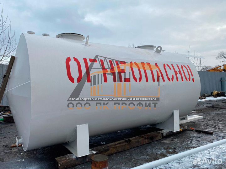 Резервуар вертикальный стальной для нефти