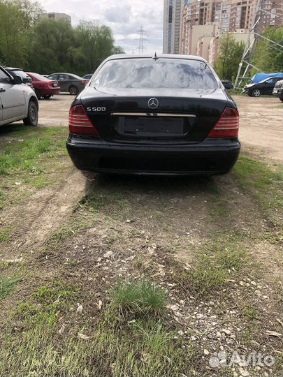 Mercedes-Benz S-класс 5.0 AT, 2000, битый, 330 000 км