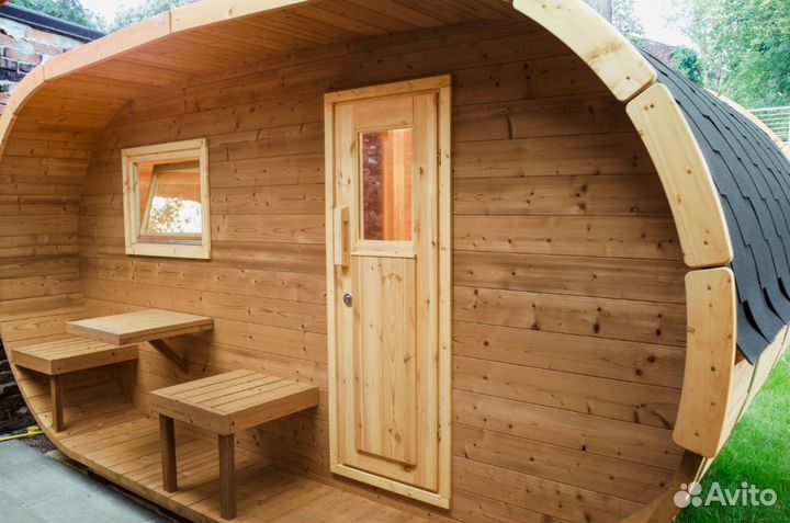 Баня бочка Танк терасской