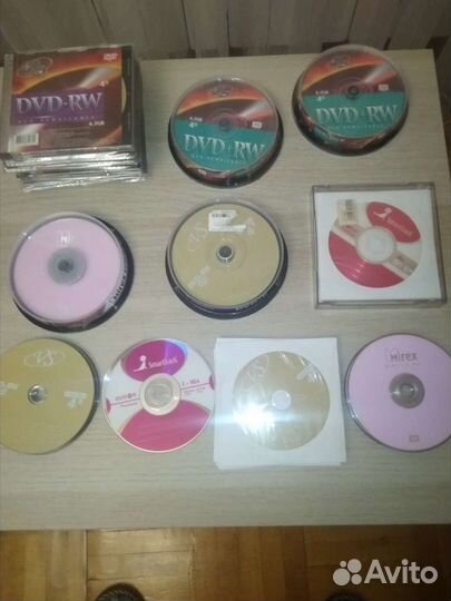 Dvd RW, R диски новые