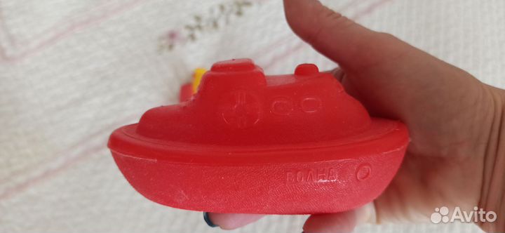 Детские игрушки СССР советские утюг кораблик рыбка