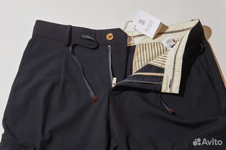 Брюки карго мужские Brunello Cucinelli