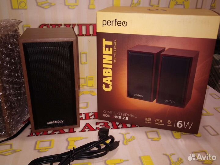 Колонки для компьютера Perfeo PF-84