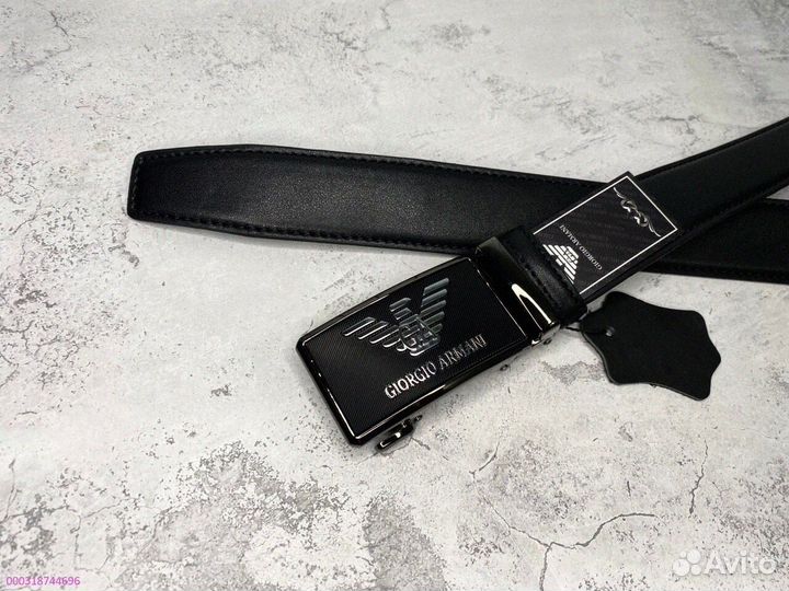 Ремень Armani автомат с гравировкой
