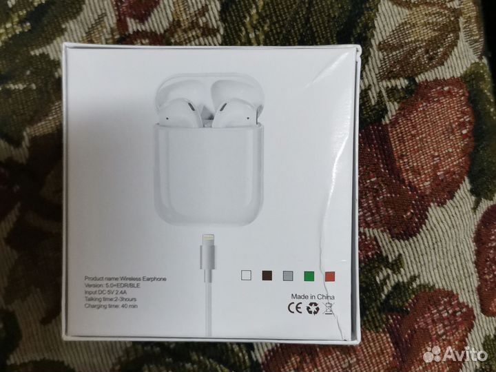 Беспроводные наушники новые