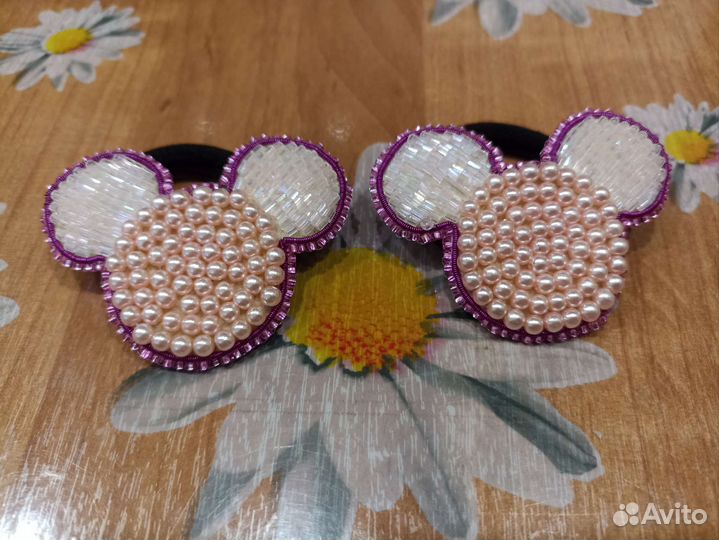 Резинки для волос ручной работы